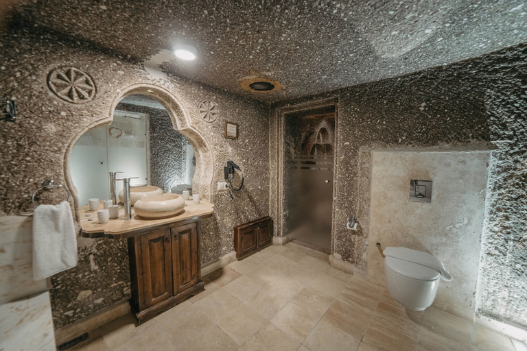 Bathroom 4, Erenbey Cave Hotel, Nevşehir