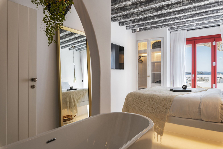 Bedroom 3, The TownHouse Mykonos, South Aegean