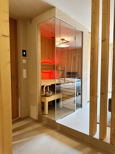 Sauna, 4 Monkeys Apartments, Oberallgäu