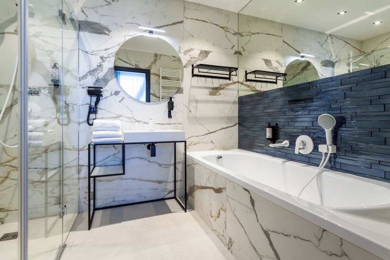 Bathroom 5, Hotel Sante, Warsaw