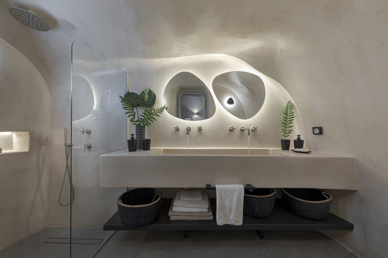 Bathroom 4, The Exotic Cave Suite, South Aegean