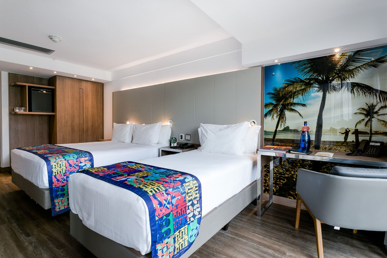 Bedroom 3, Arena Ipanema Hotel, Rio de Janeiro