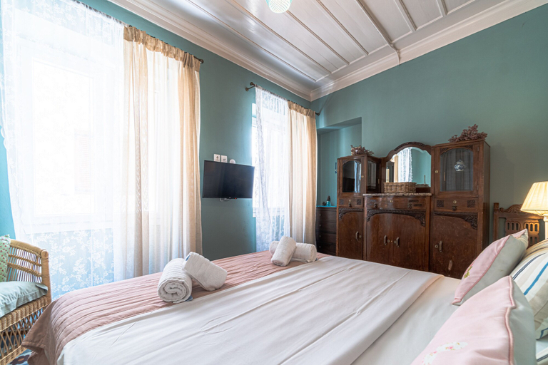Bedroom 3, Castel Abaso Boutique Apartments by Explore Andros, South Aegean