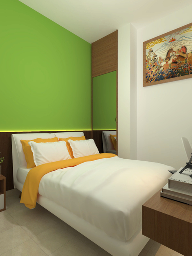 Bedroom 5, The Cabin Hotel Mantrijeron, Yogyakarta