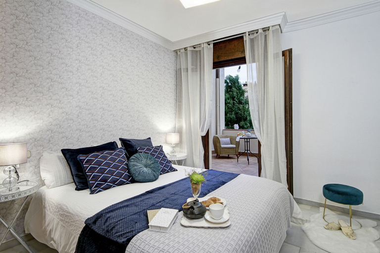 Bedroom 3, Alhambra Penthouse 2 Private Terraces Parking Free, Granada