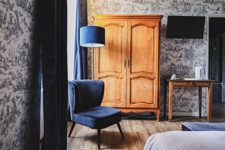 Bedroom 3, Château de la Roque, Manche