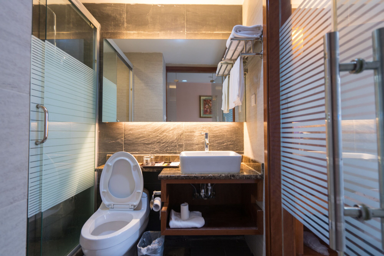 Bathroom 3, A&A  Hotel Chain JinZhong  ShangHai, Shanghai