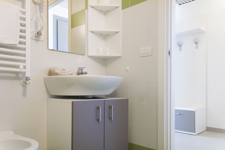 Bathroom 4, Hotel Campus Sanpaolo, Torino