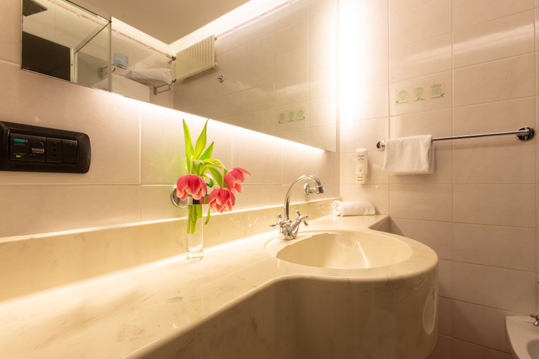 Bathroom 5, Hotel Pineta, Varese