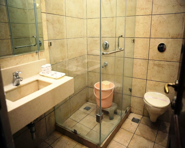 Bathroom 5, Hotel Le Golden, Amritsar