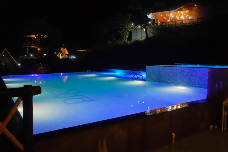 Swimming pool, Brownstone Resort, Satara
