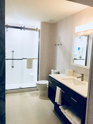 Bathroom, Home2 Suites by Hilton Lake Charles, LA, Calcasieu