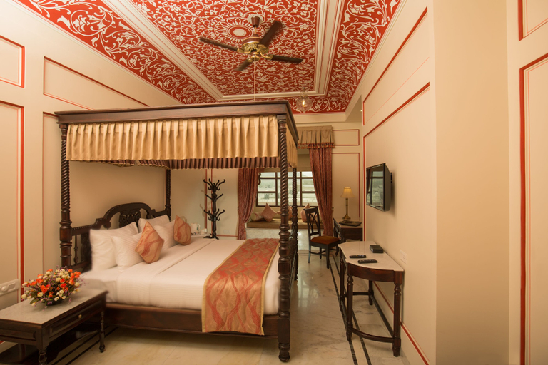 Bedroom 4, Umaid Haveli - A Heritage Style Hotel & Resort, Jaipur