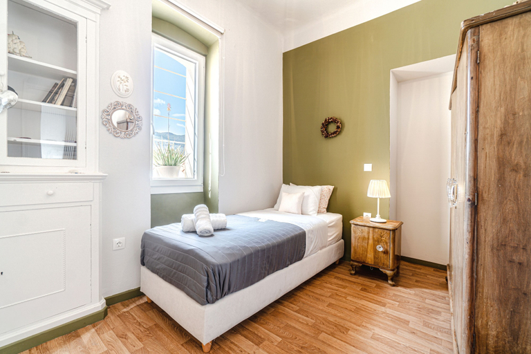 Bedroom 4, Castel Abaso Boutique Apartments by Explore Andros, South Aegean