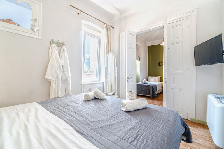 Bedroom 3, Castel Abaso Boutique Apartments by Explore Andros, South Aegean