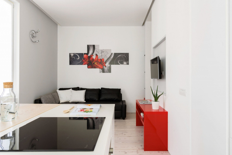 Private kitchen 3, Home at Hotel Boccherini luxury studio, Milano