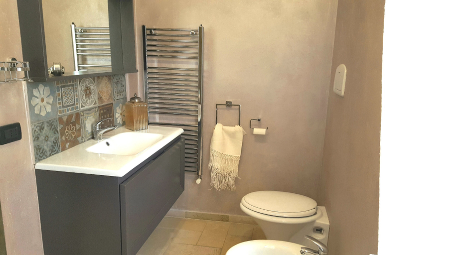 Bathroom 4, Trulli Parco Grande Con Piscina Privata, Bari