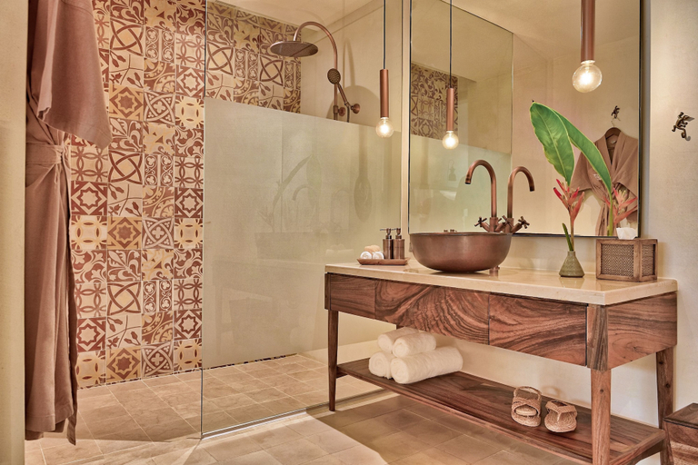 Bathroom 5, FCC Angkor, managed by Avani Hotels & Resorts, Siem Reap