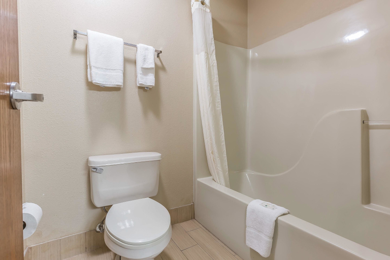 Bathroom 5, Quality Inn Mount Vernon, IL, Jefferson