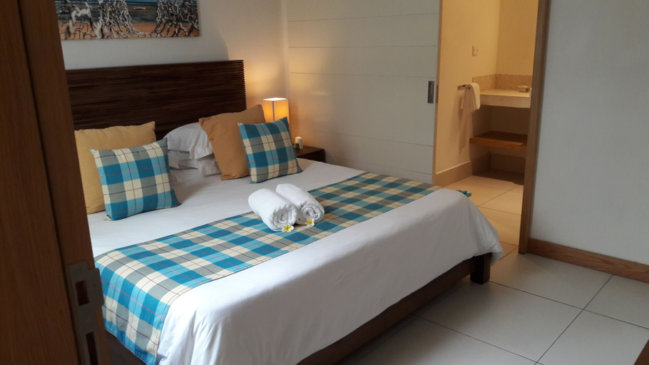 Bedroom 3, Villasun Seafront Apartment at Cap Ouest, Black River