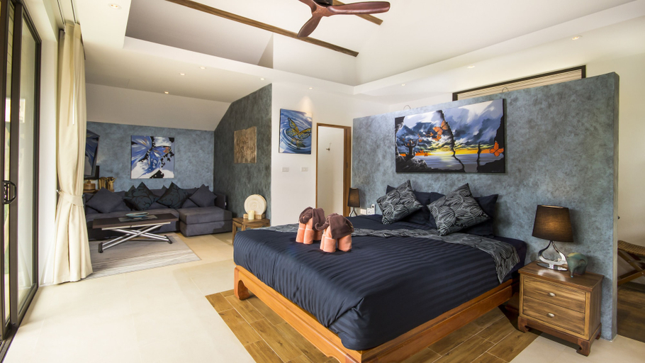 Bedroom 3, Khwan Beach Resort - Pool Villas and Glamping - Adults Only, Ko Samui