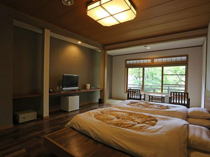 Bedroom 2, Kusatsu Hotel, Kusatsu