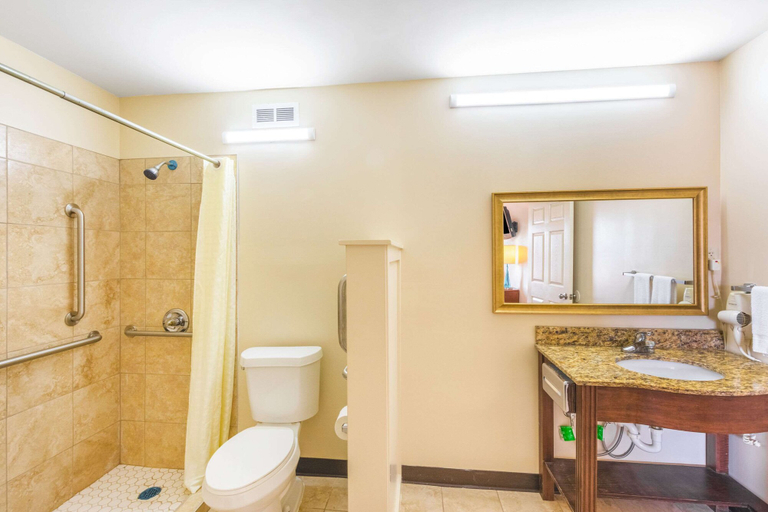 Bathroom, Econo Lodge Gaffney, Cherokee