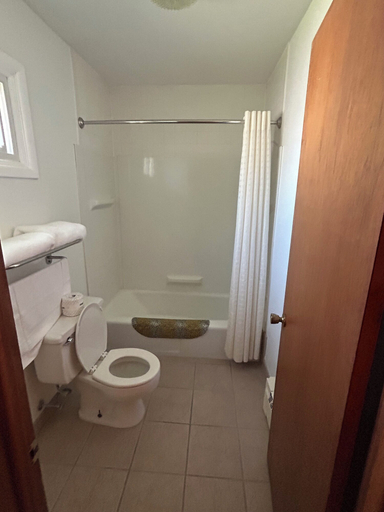 Bathroom 3, Royal Rest Motel, Lucas