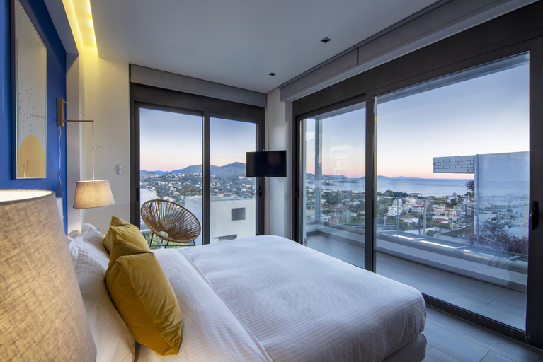 Bedroom 3, Stefanos Villa, Attica