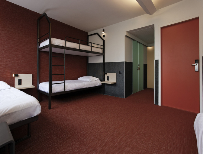 Bedroom 4, FIAP - Hostel, Paris