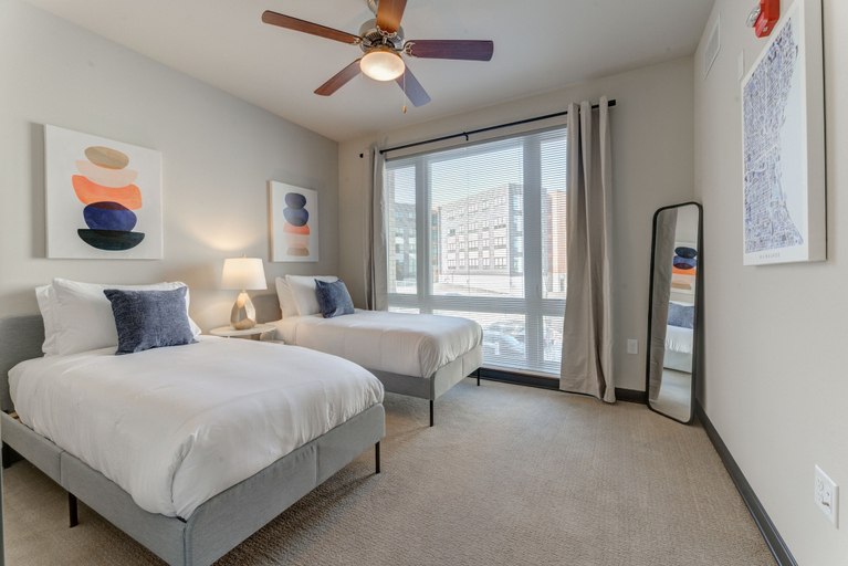 Bedroom 3, Kasa Westown Milwaukee, Milwaukee