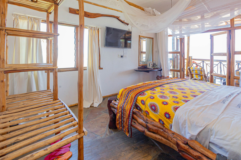 Bedroom 3, Ziwa Beach Resort, Kisauni