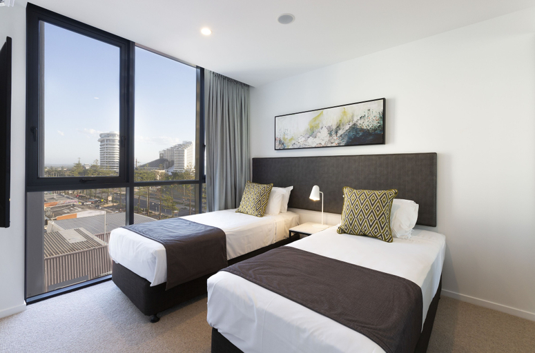 Bedroom 3, Qube Broadbeach, Gold Coast