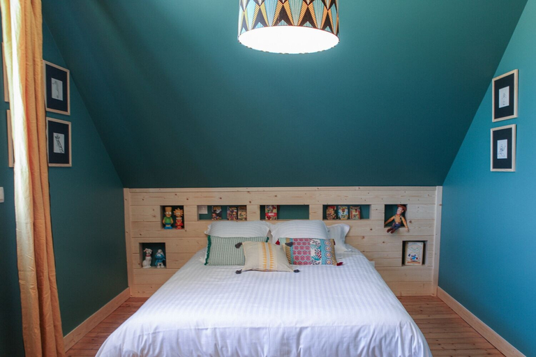 Bedroom 4, Le Manoir des Chevaux Dorés, Eure