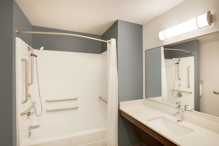 Bathroom 4, WoodSpring Suites Houston Northwest, Houston
