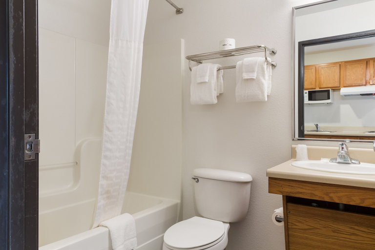 Bathroom 4, WoodSpring Suites Houston Westchase, Houston