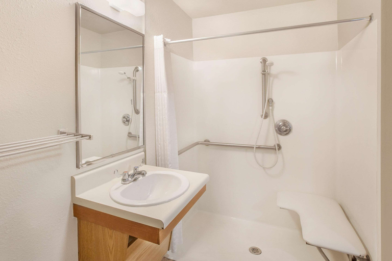 Bathroom 5, WoodSpring Suites Amarillo East I-40, Potter