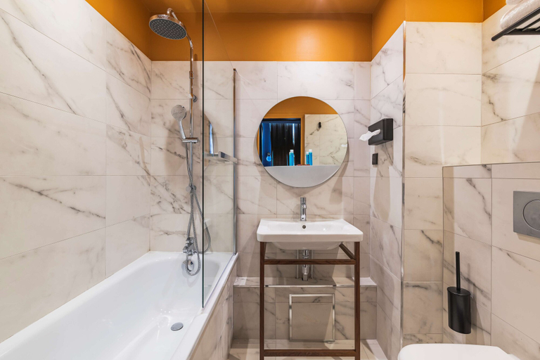 Bathroom 4, Best Western Hôtel Centre Reims, Marne