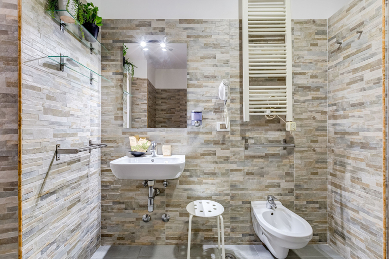 Bathroom 3, Ripetta Central Suites, Rome