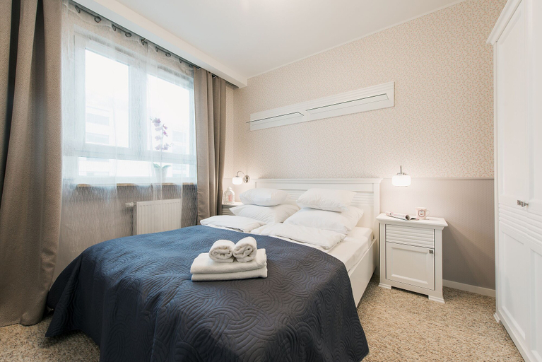 Bedroom 3, P&O Apartments Cybernetyki 6, Warsaw