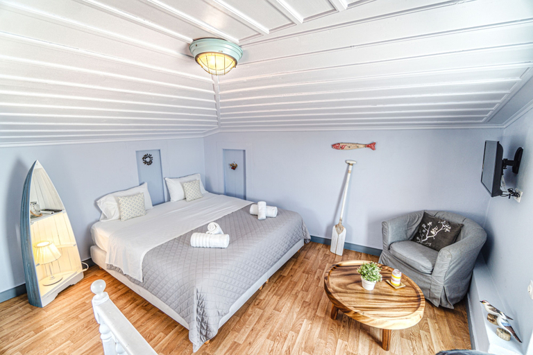 Bedroom 4, Castel Abaso Boutique Apartments by Explore Andros, South Aegean