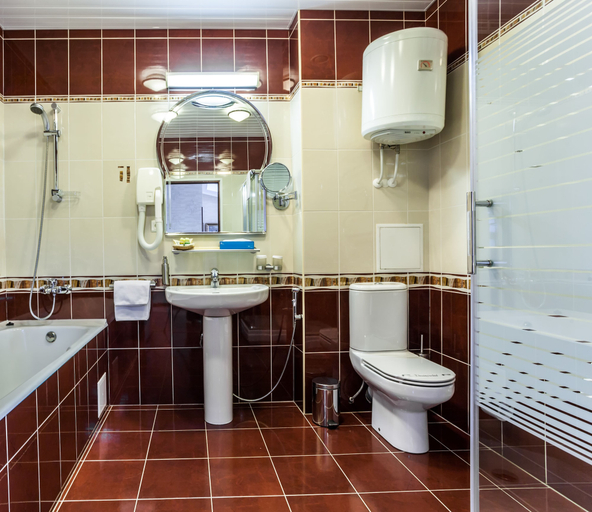 Bathroom 4, Arkadia Hotel, Sankt-Peterburg gorsovet