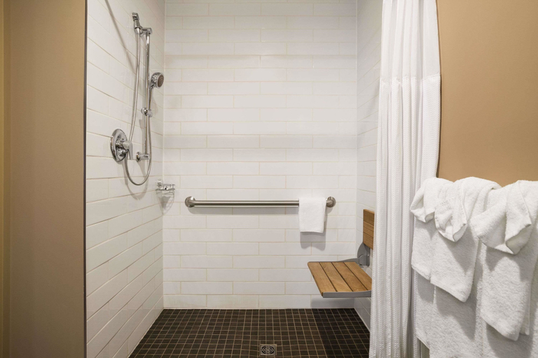 Bathroom 4, Microtel Inn & Suites by Wyndham Blackfalds Red Deer North, Division No. 8
