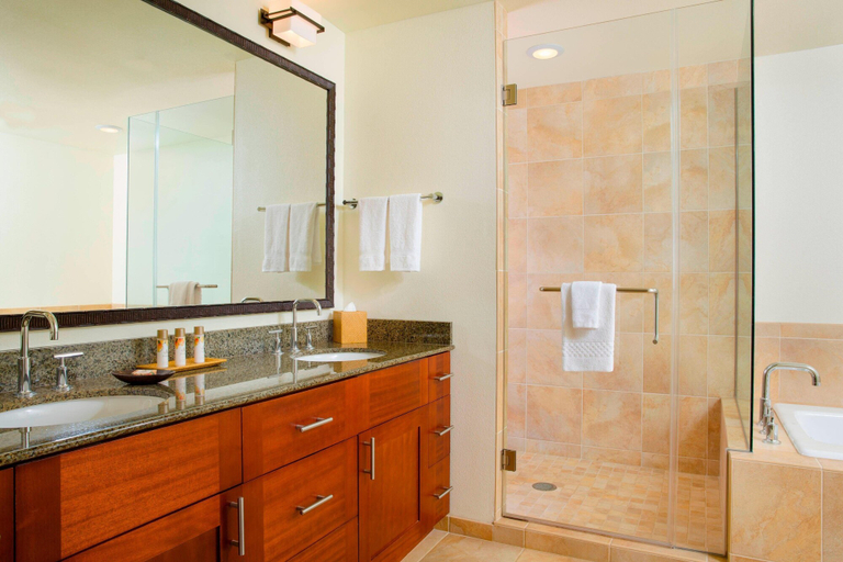 Bathroom 5, Marriott's Kauai Lagoons, Kauai