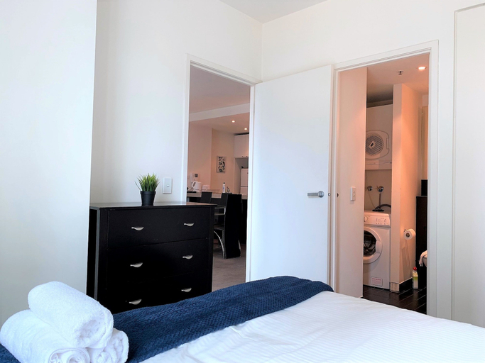 Bedroom 2, ReadySet Apartments at Liberty, Melbourne