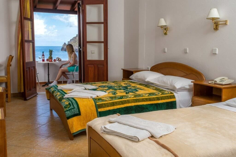 Bedroom 3, Asteri Hotel, South Aegean
