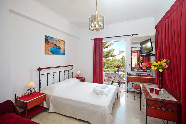 Bedroom 4, Pettas Apartments, Ionian Islands