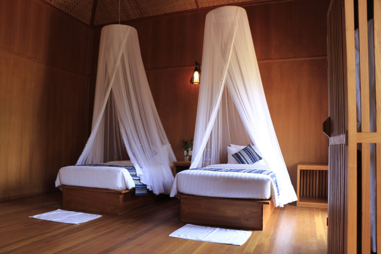 Bedroom 3, Blue Vanda Lodge, Taunggye
