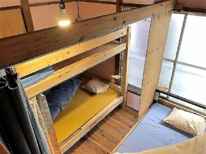 Bedroom 2, FUJIYA GUEST HOUSE - Hostel, Matsuyama