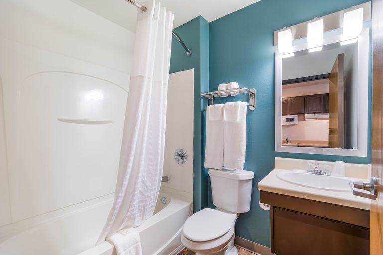 Bathroom 4, WoodSpring Suites Nashville Airport, Davidson
